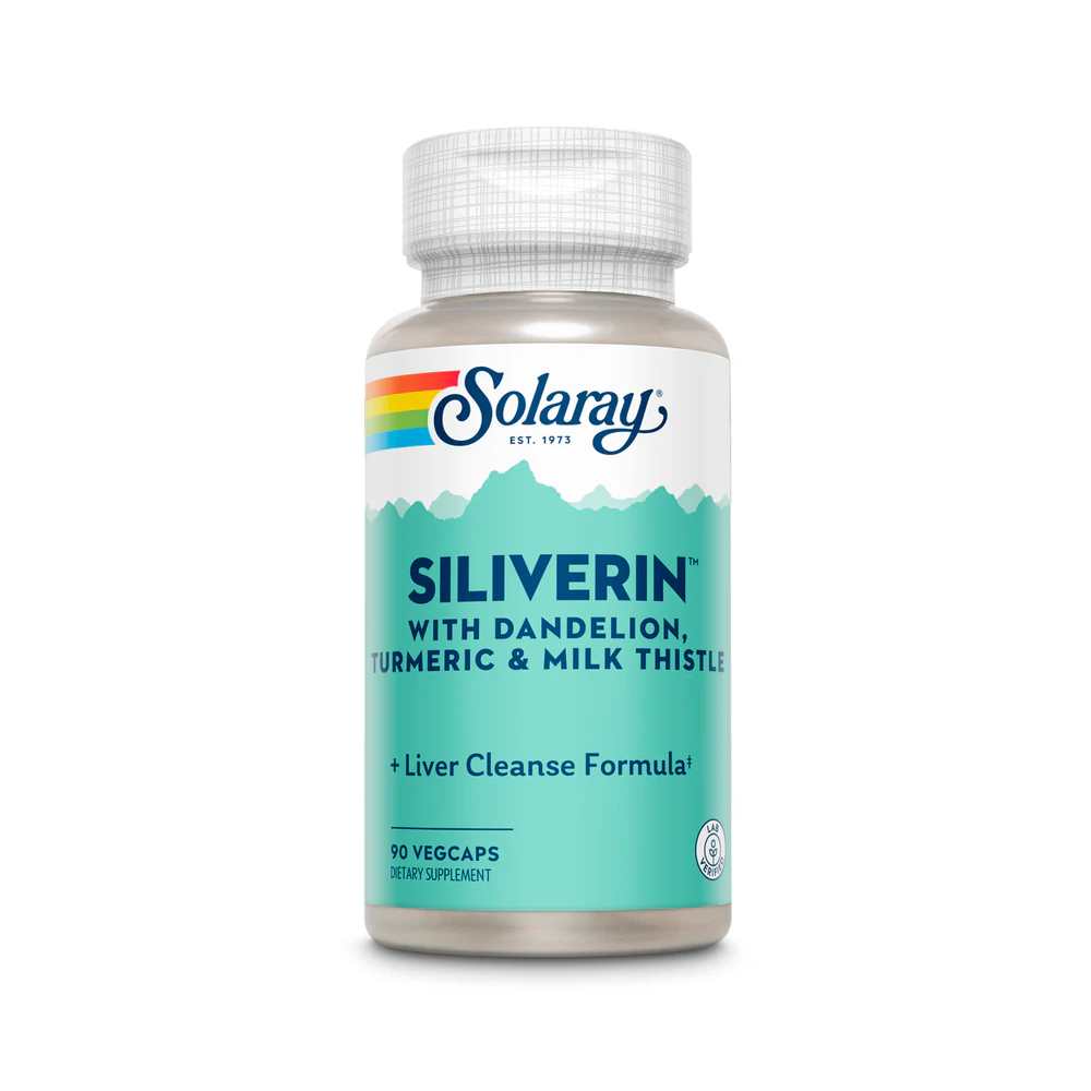 Solaray Siliverin, Liver Cleanse 90 Caps