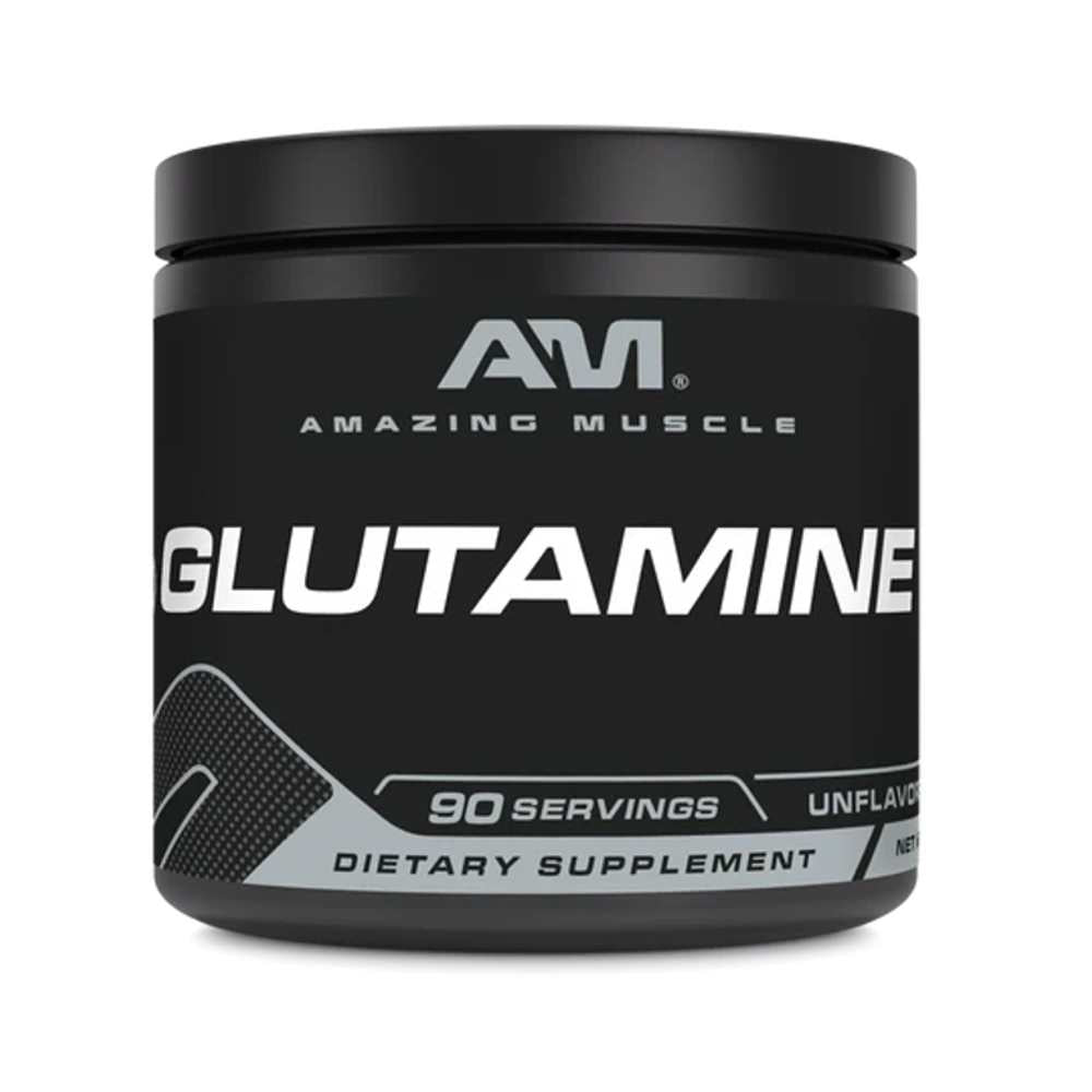 Amazing an Nutrition Amazing Muscle L-Glutamine Powder | Unflavored | 90 Servings | 1 Lb | 5 Grams per Serving