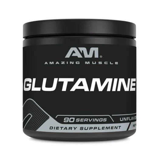 Amazing an Nutrition Amazing Muscle L-Glutamine Powder | Unflavored | 90 Servings | 1 Lb | 5 Grams per Serving