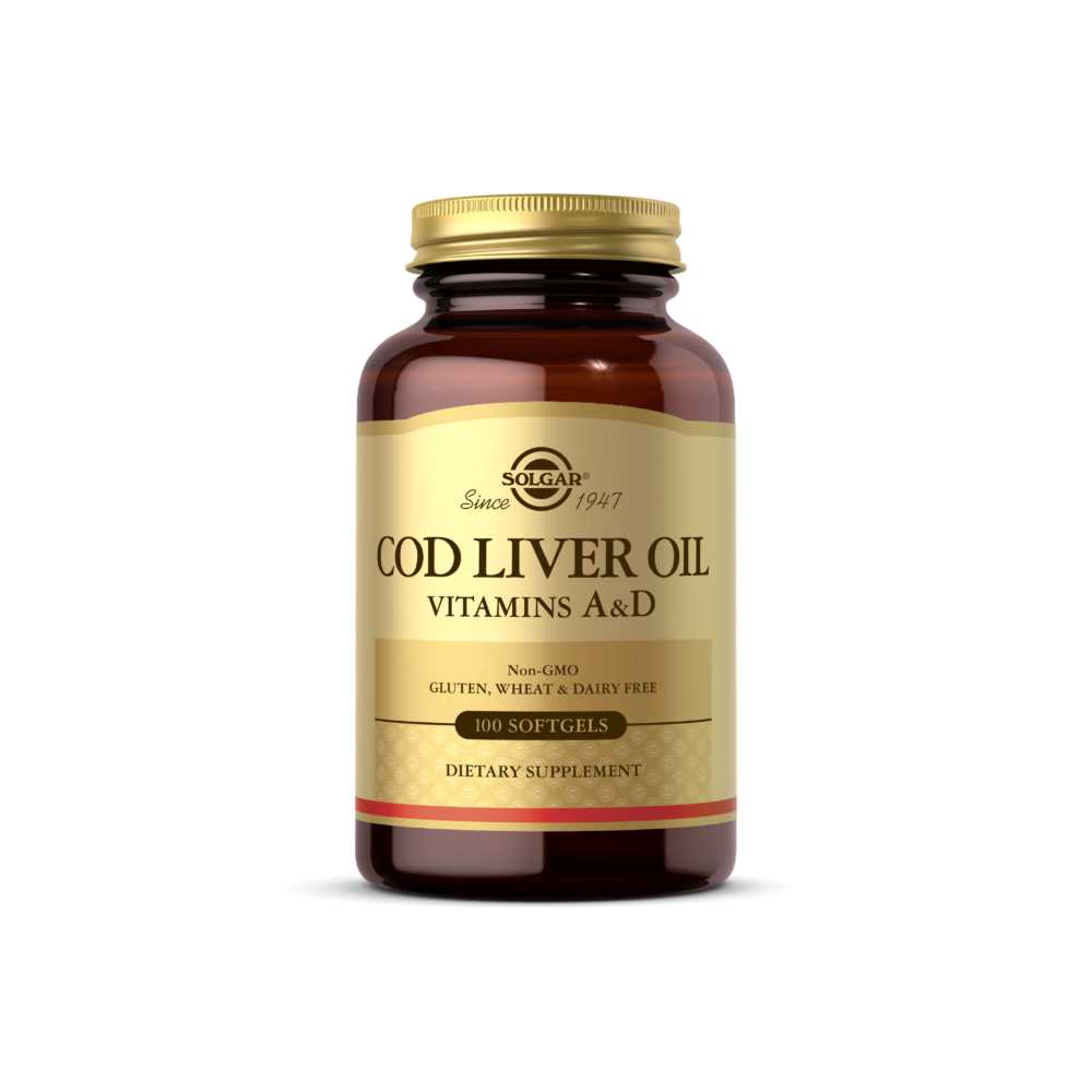 Solgar Cod Liver Oil 100 Softgels