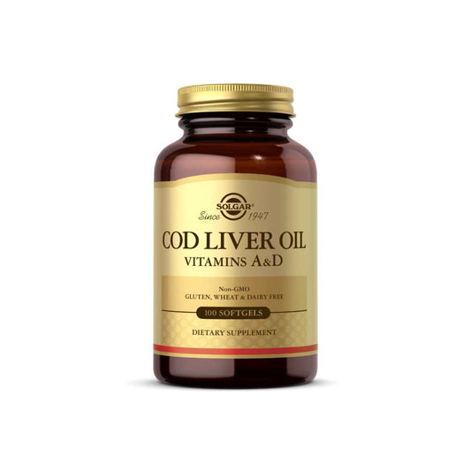 Solgar Cod Liver Oil 100 Softgels
