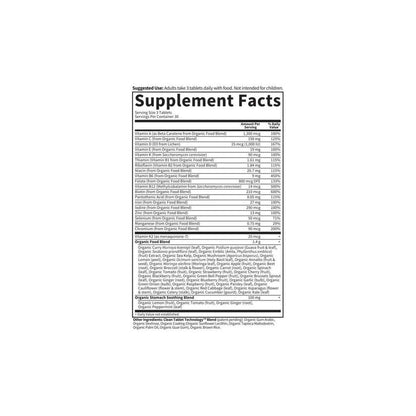 Garden of Life Organics Prenatal Multi 90 Tablets