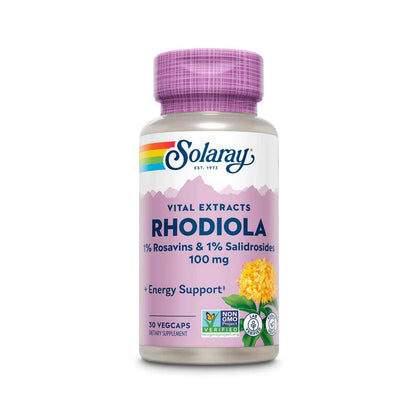 Solaray Rhodiola Root Extract 100mg 30 Caps