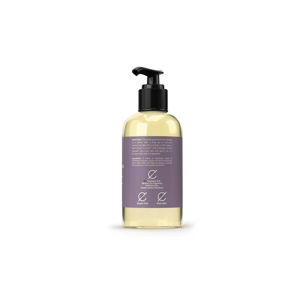 Horbäach Arnica Massage Oil with Lavender | 8oz Liquid
