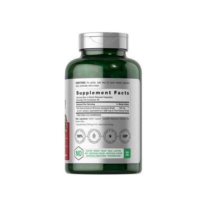 Horbäach Tart Cherry Extract 7000mg per Serving | 90 Capsules