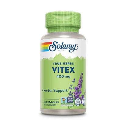 Solaray Vitex Berry 400mg 100 Caps