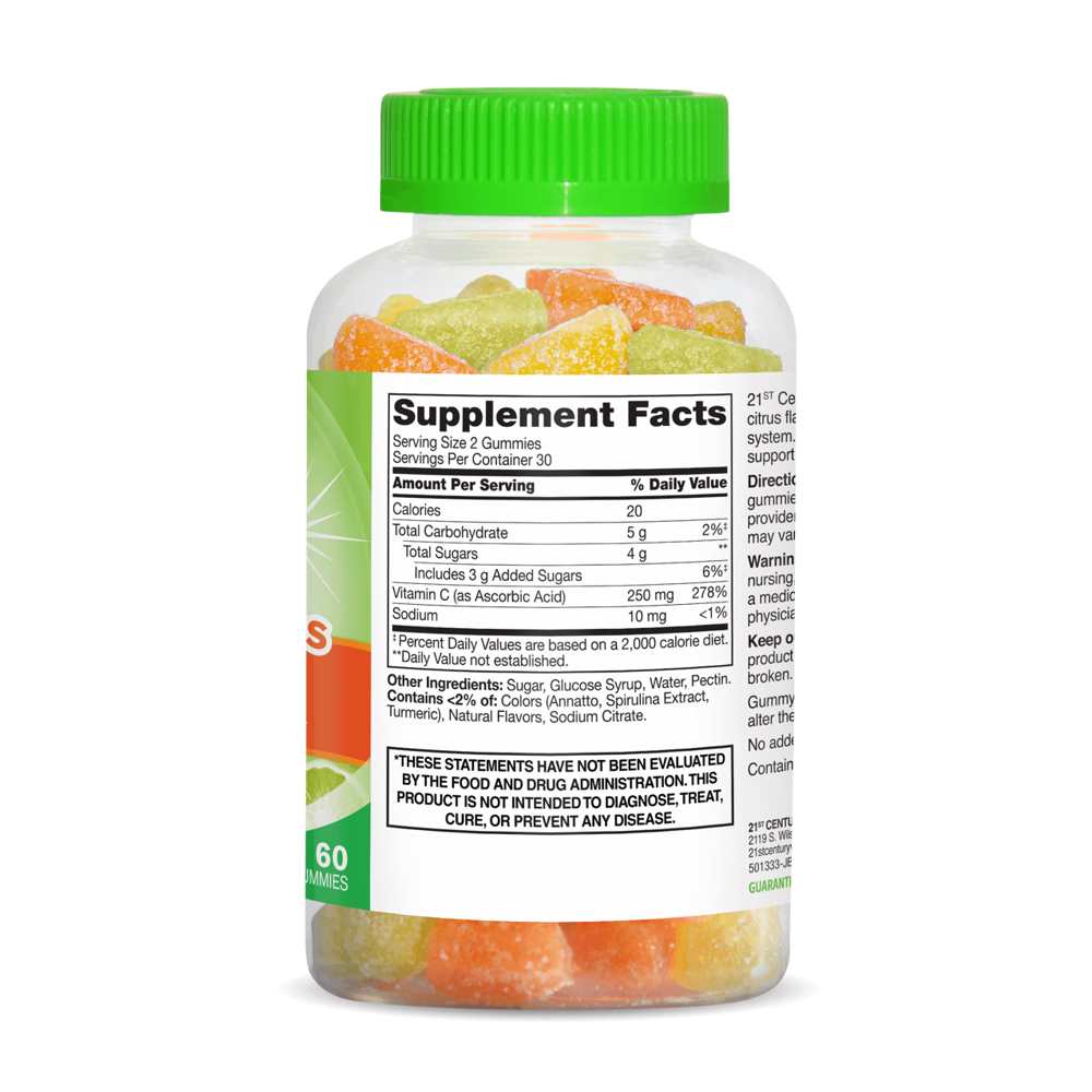 21st Century Vita Joy® Daily C 250 Mg 60 Gummies