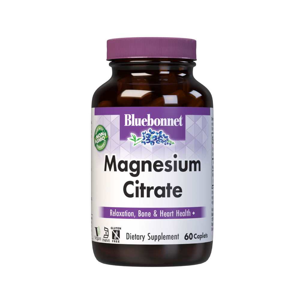 Bluebonnet Nutrition Magnesium Citrate 60 Caplets