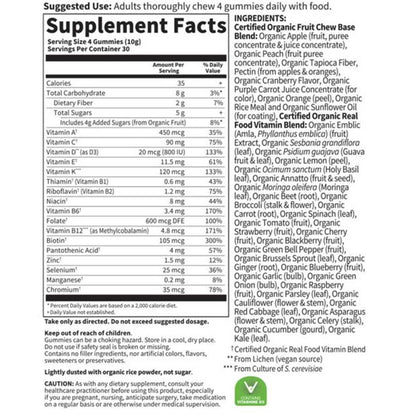 Garden of Life Organics Prenatal Multi Berry 120 Gummies