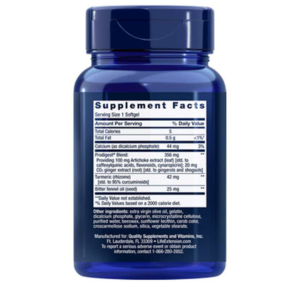 Life Extension Bloat Relief – 60 Softgels