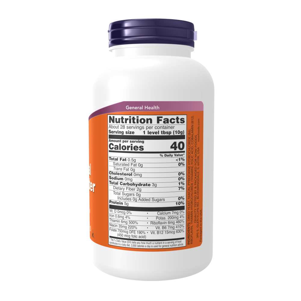 Now Foods Nutritional Yeast – B-Vitamin Fortified Superfood Powder – 10 Oz (284 G)