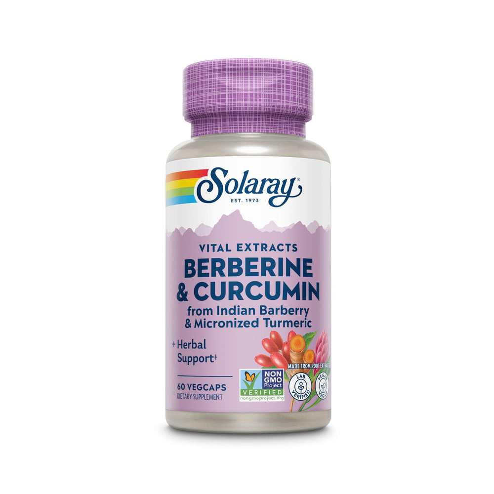 Solaray Berberine & Curcumin 60 Caps
