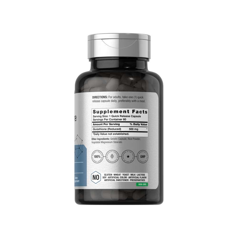 Horbäach Glutathione 500mg | 60 Capsules