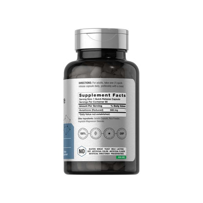 Horbäach Glutathione 500mg | 60 Capsules
