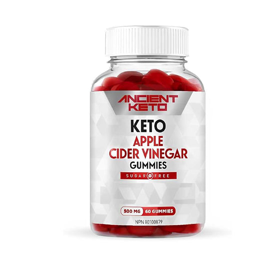 Ancient Keto Sugar-Free Keto Apple Cider Vinegar Gummies, 500mg, 60 Gummies