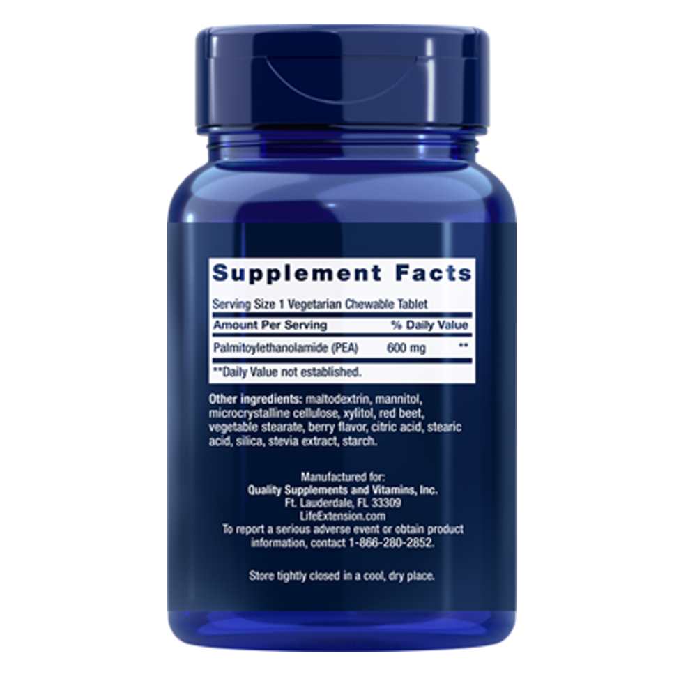 Life Extension Discomfort Relief (berry) – 60 Vegetarian Chewable Tablets