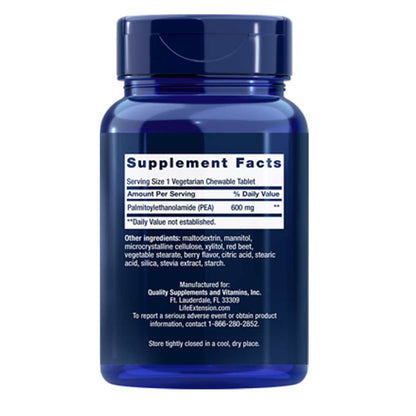 Life Extension Discomfort Relief (berry) – 60 Vegetarian Chewable Tablets