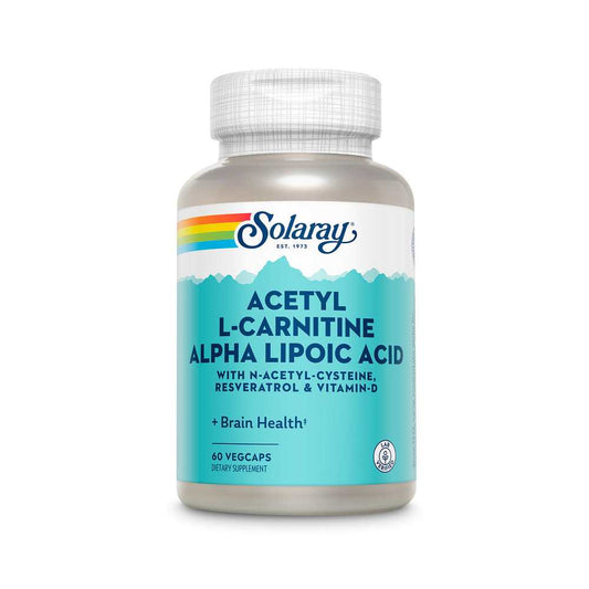 Solaray Acetyl L-Carnitine + ALA 60 caps