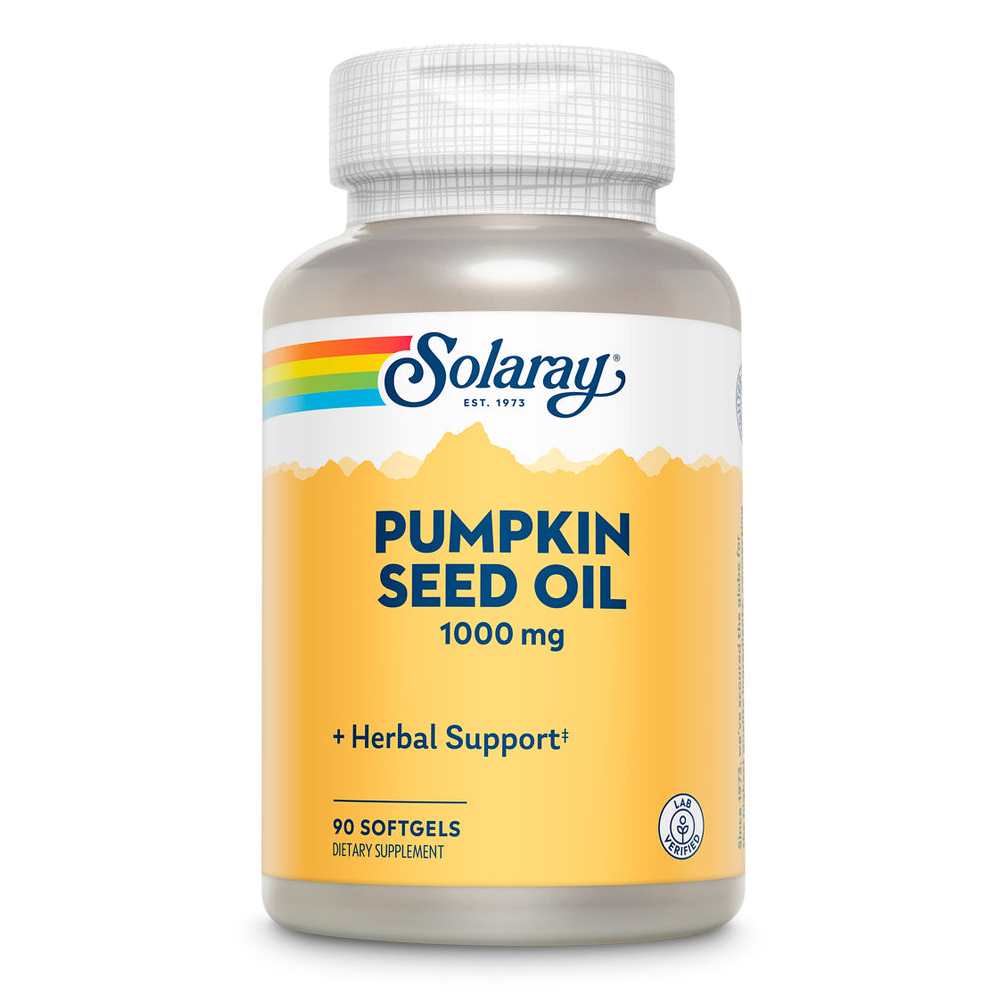 Solaray Pumpkin Seed Oil 1000mg 90 Softgels