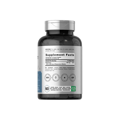 Horbäach Magnesium Malate 1800mg per Serving | 250 Caplets