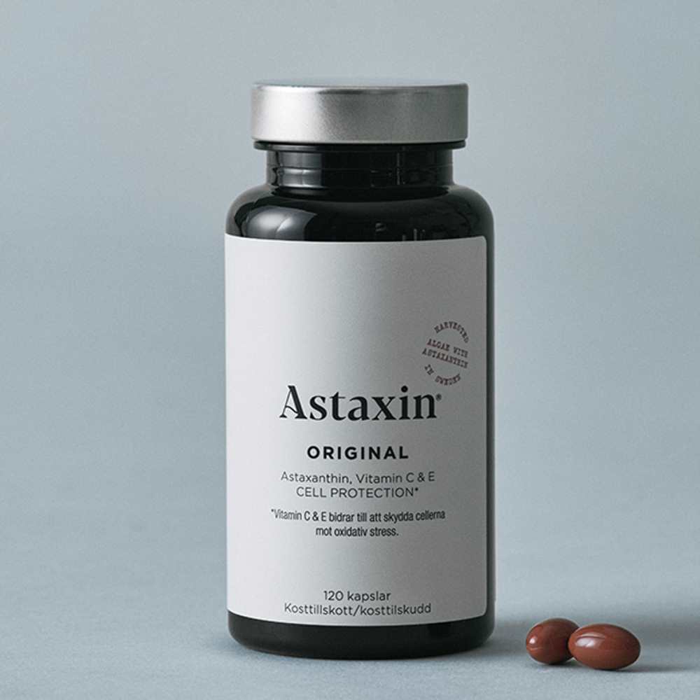 Astaxin Original – Astaxanthin + Vitamins C & E | 60 Capsules for Cell Protection & Antioxidant Support