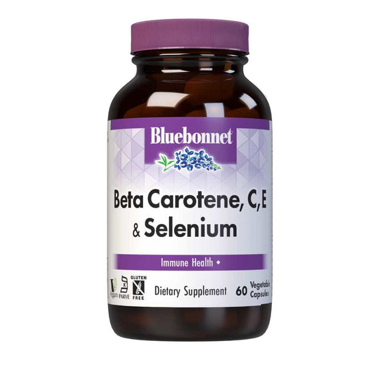 Bluebonnet Nutrition Beta Carotene, C, E and Selenium 60 Caps