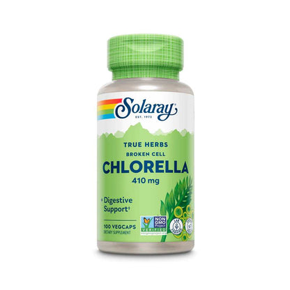 Solaray Chlorella Broken Cell 410mg 100 Caps