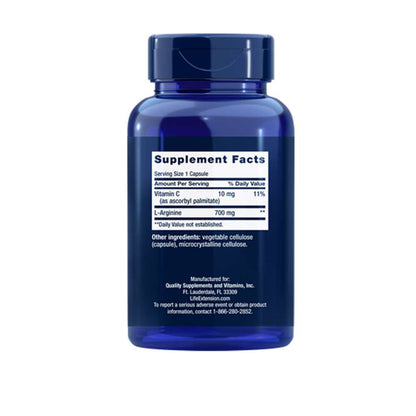 Life Extension L-Arginine 700 Mg – 200 Capsules