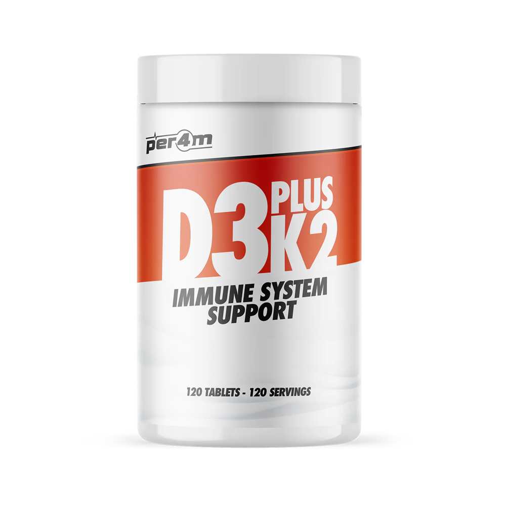 Per4m Vitamin D3 Plus K2 120 Tablets