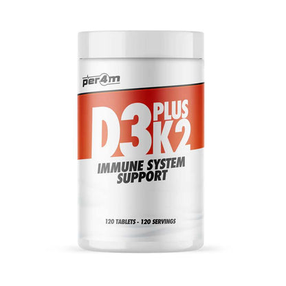 Per4m Vitamin D3 Plus K2 120 Tablets