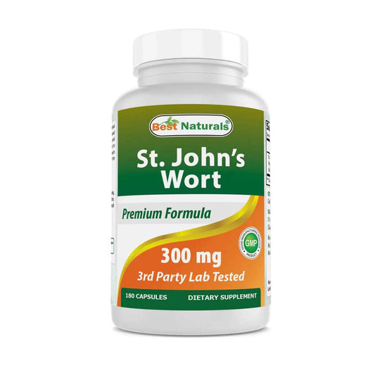 Best Naturals St. John Wort 300 mg 180 Capsules