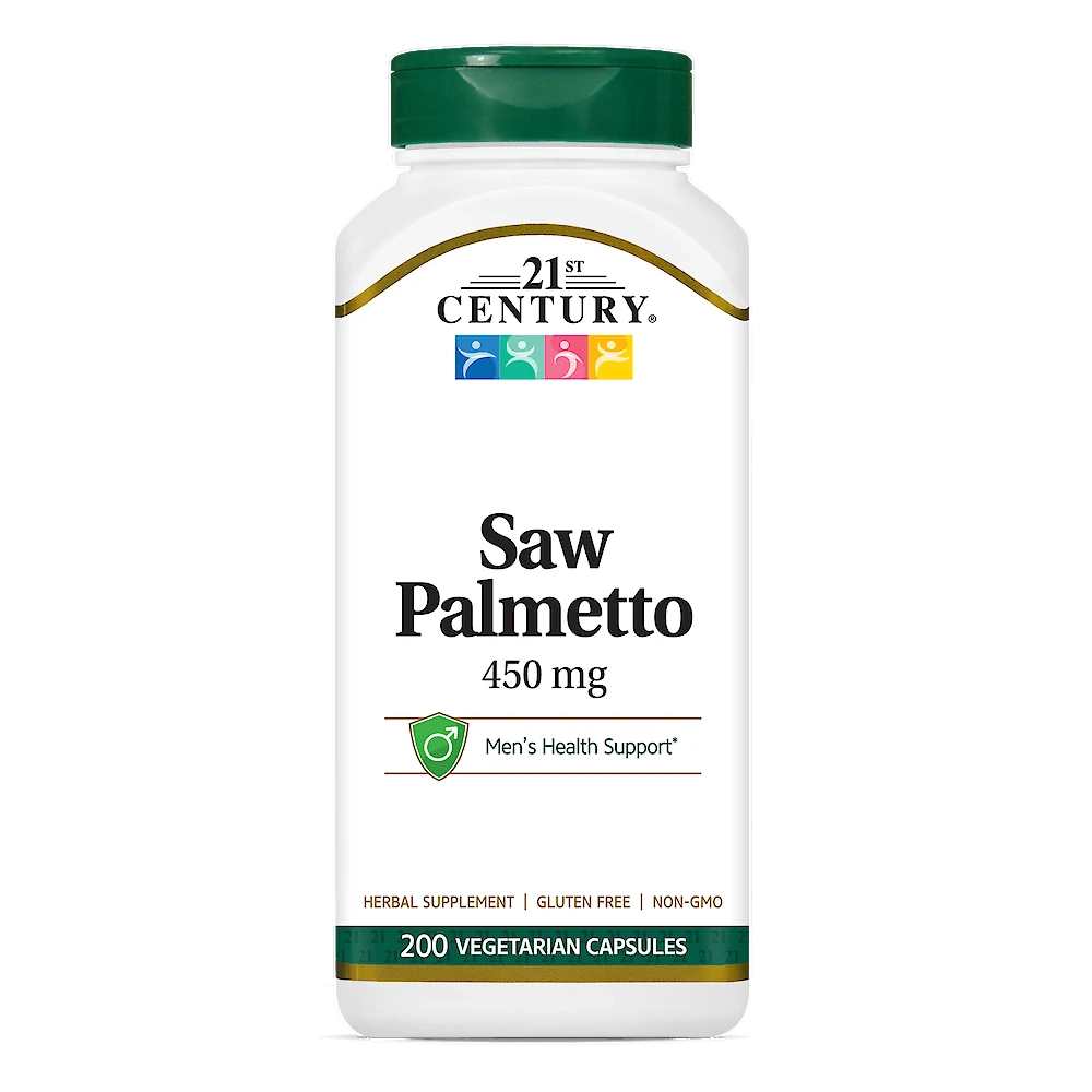 21st Century Saw Palmetto 450 Mg 200 Caps