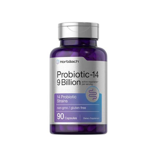 Horbäach Probiotics 9 Billion Cfu | 90 Capsules