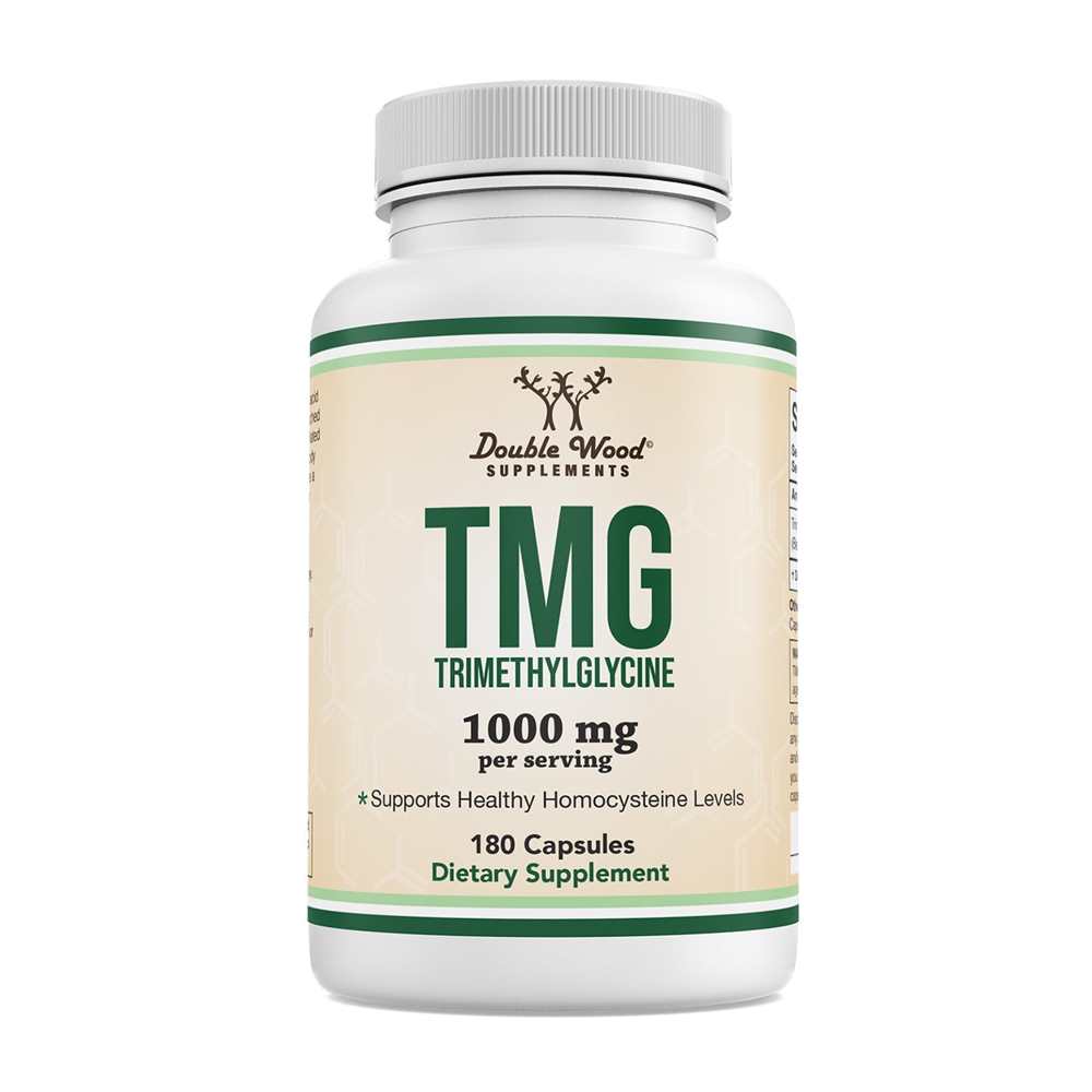 Double Wood Tmg Trimethylglycine – 1000 Mg – 180 Capsules