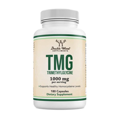 Double Wood Tmg Trimethylglycine – 1000 Mg – 180 Capsules