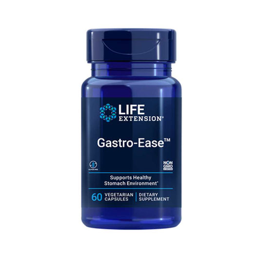 Life Extension Gastro-Ease™ – 60 Vegetarian Capsules