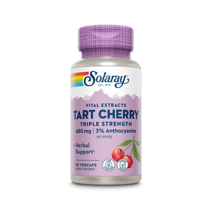 Solaray Triple Strength Tart Cherry Fruit Extract 90 Caps