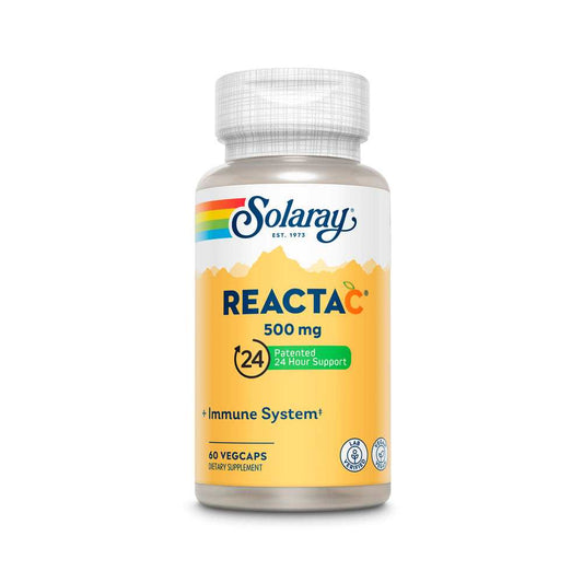 Solaray Reacta-C & Bioflavonoids 500mg 60 Caps