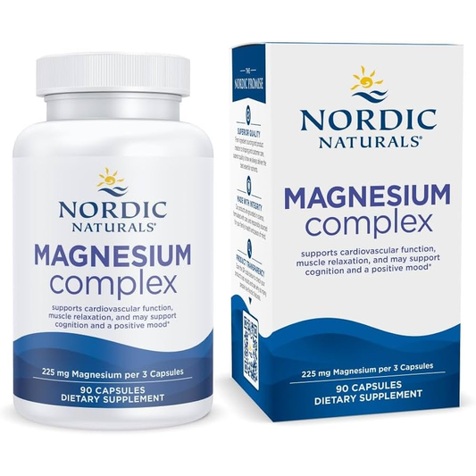 Nordic Naturals Magnesium Complex - Supports Cardiovascular Function