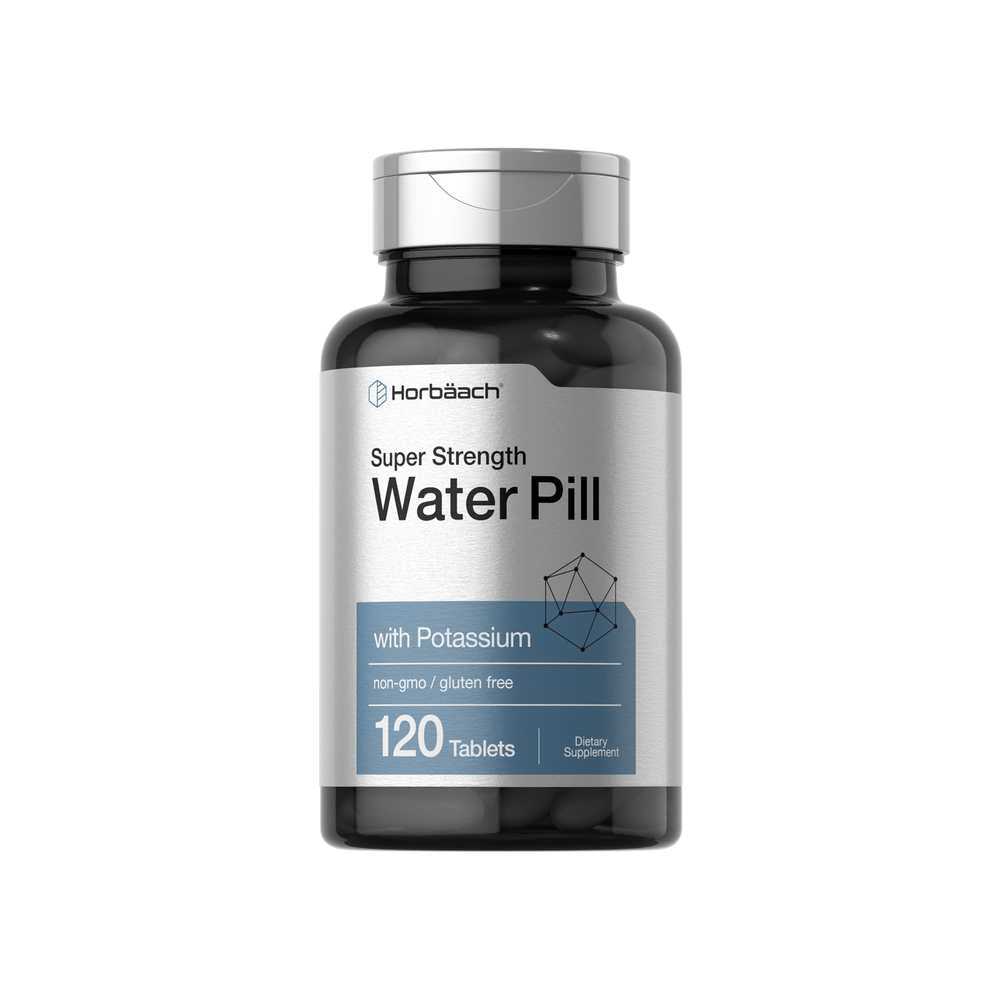 Horbäach Water Pills | 120 Tablets
