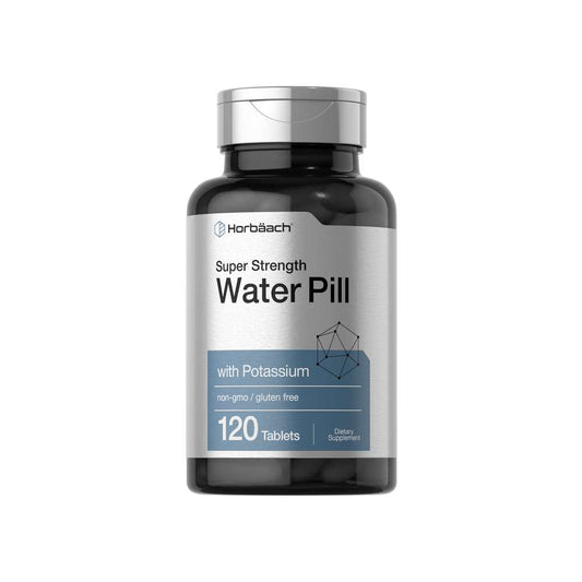 Horbäach Water Pills | 120 Tablets