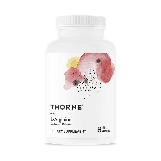 Thorne L-Arginine Sustained Release – 120 Capsules