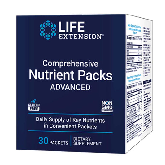 Life Extension Comprehensive Nutrient Packs Advanced – 30 Packets