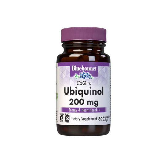Bluebonnet Nutrition Cellular Active Coq10 Ubiquinol 200 Mg 30 Softgels
