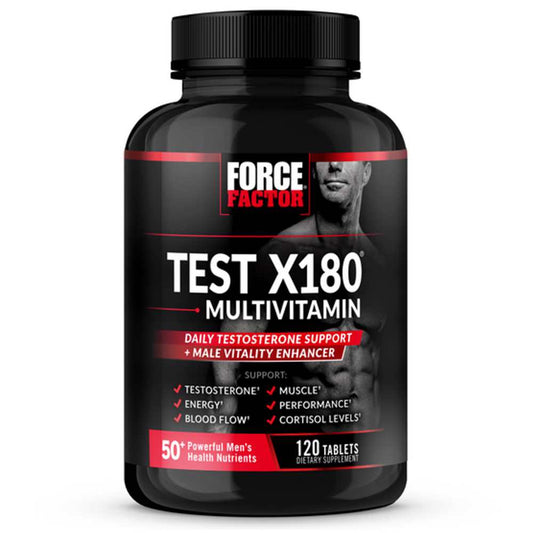 Force Factor Test X180 Multivitamin – 120 Tablets