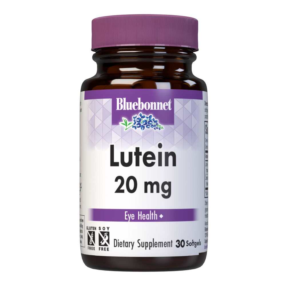 Bluebonnet Nutrition Lutein 20 Mg 30 Softgels