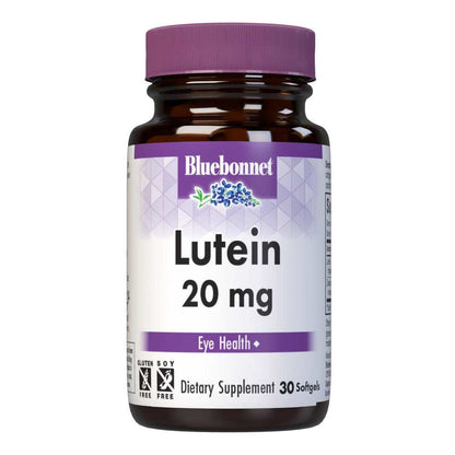 Bluebonnet Nutrition Lutein 20 Mg 30 Softgels