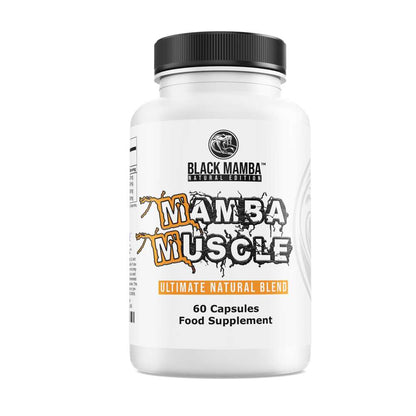 Black Mamba Mamba Muscle - Ultimate Natural Muscle Blend 60 Caps