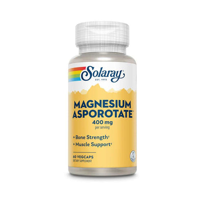 Solaray Magnesium Asporotate 400mg 60 Caps