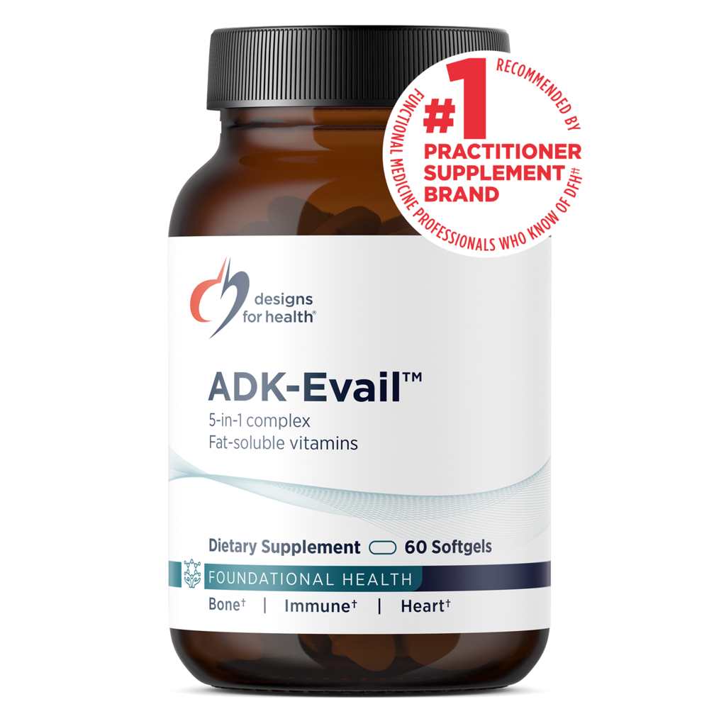 Designs for Health Adk Evail™ 60 Softgels